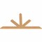 Ekena Millwork Saratoga Timber Gable Bracket, Western Red Cedar, 84"W x 45"H x 1 1/2"D x 5 1/2"F, 13/12 Pitch GBW084X45X0206SAR00SWR - alternate 5